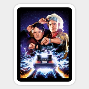 Back To The Future Sticker